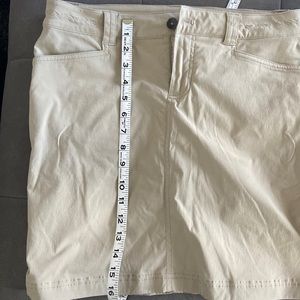 Eddie Bauer Khaki Skirt Sz2